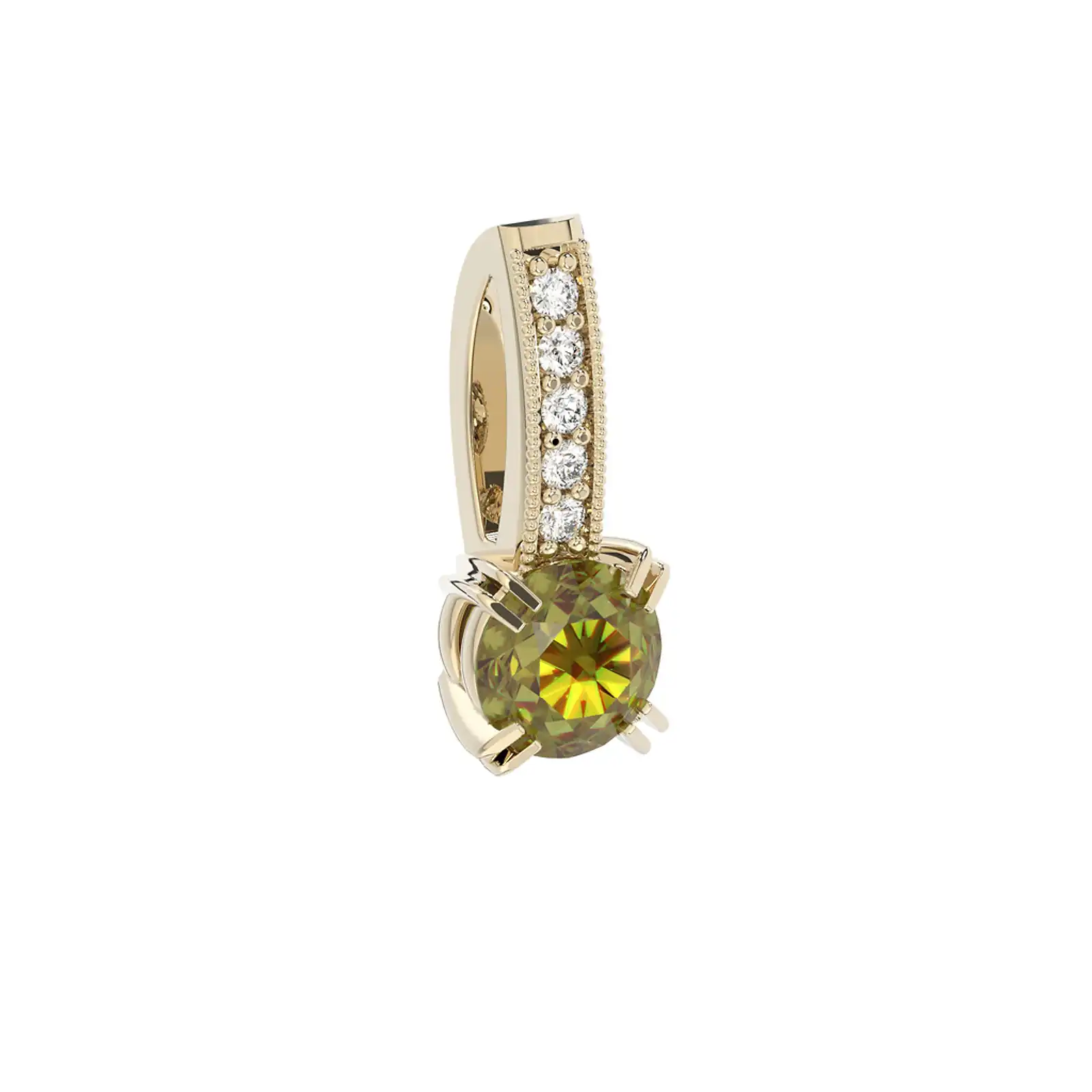 Thumbnail: Zawieszka - kolekcja Csarite z diamentami - round cut